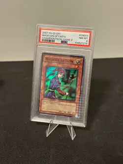 Magician of Faith CP02-EN003 YuGiOh Champion Pack: Game Two - PSA 8 - Image 1