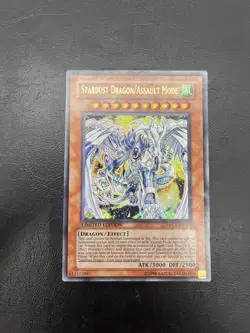 YUGIOH Ultra Rare Stardust Dragon/Assault Mode DPCT-EN003 - Image 1