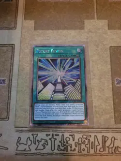 YUGIOH TCG FUTURE FUSION RA03-EN168 PLATINUM RARE 1ST EDITION NM - Image 1