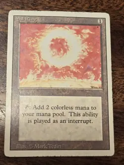 Sol Ring Revised Edition MTG Magic the Gathering Card - Image 1