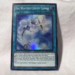 The Weather Auroral Canvas - SPWA-EN041 - Super Rare - 1st Edition YuGiOh Card - Image 1
