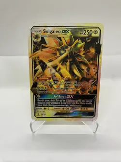 Solgaleo GX Gold Metal Pokemon Card-Collectible Gift Display！COOL - Image 3