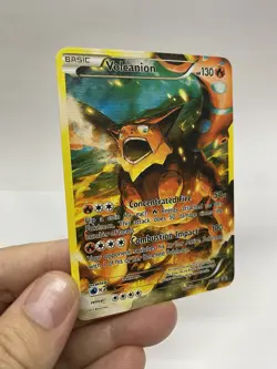 Volcanion Gold Metal Pokemon Card-Collectible Gift Display！Christmas COOL - Image 5