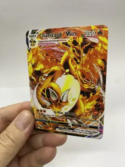 Charizard Vmax Gold Metal Pokemon Card-Collectible Gift Display!Christmas COOL - Image 5