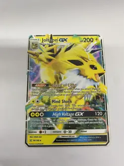 Joltion GX Gold Metal Pokemon Card-Collectible Gift Display！Christmas COOL - Image 5
