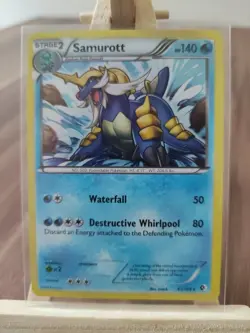 Samurott 41/149 Boundaries Crossed Alternate Cosmos Holo Ultra Rare Pokemon Card - Image 1