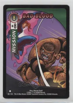 2000 The X-Men Movie Trading Card Game Bad Blood #83 - Image 1