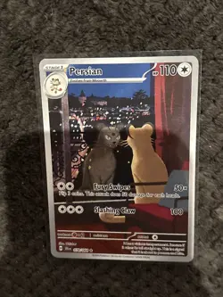 Pokemon TCG Persian Illustration Rare Holo Card 078/064 Shrouded Fable En - Image 4
