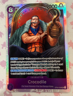 Crocodile (OP04-060) - Kingdoms of Intrigue (OP04) - One Piece Card Game - Image 1