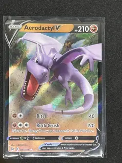 Aerodactyl V 092/196 Lost Origin Holo Ultra Rare Pokemon Card TCG English NM - Image 1