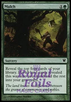 Mulch 2x FOIL ISD MTG Innistrad Common MINT green - Image 1