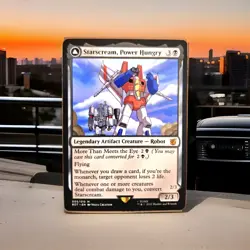 Starscream Power Hungry Starscream Seeker Leader NM MTG Transformers BOT #5 - Image 1