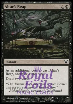 Altar's Reap 3x FOIL ISD MTG Innistrad Common MINT black - Image 1