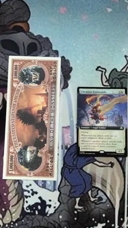 MTG Firemane Commando 0081 MAT Commander Extended Foil NM/M 💀DeathCoronaNerd💀 - Image 1