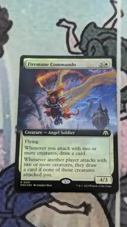 MTG Firemane Commando 0081 MAT Commander Extended Foil NM/M 💀DeathCoronaNerd💀 - Image 2