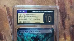 MTG Ugin, Eye of the Storms #382 Foil Borderless TDM CGC Pristine 10 Pop 1 - Image 2