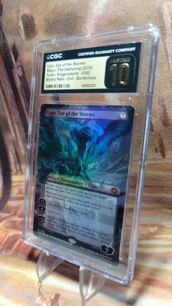 MTG Ugin, Eye of the Storms #382 Foil Borderless TDM CGC Pristine 10 Pop 1 - Image 4