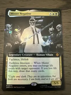Mister Negative (Foil) 0135 (M) MTG Marvel's Spider-Man (SPM) - Image 1