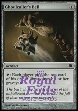 Ghoulcaller's Bell 1x FOIL ISD MTG Innistrad Common MINT artifact - Image 1