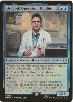 Osgood Operation Double 191 Rare MTG Universes Beyond: Doctor Who NM/M BBC - Image 1