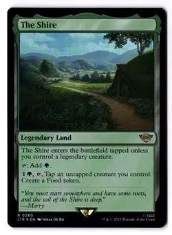 The Shire NM* FOIL The Lord Of The Rings ENGLISH 0260 mtg -UnltdCards - Image 1