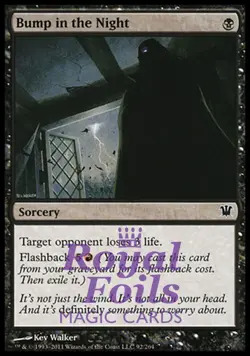 Bump in the Night 1x FOIL ISD MTG Innistrad Common MINT black - Image 1