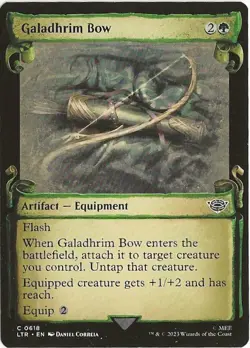 Galadhrim Bow 618 Common MTG Lord of the Rings Middle Earth NM/MT - Image 1