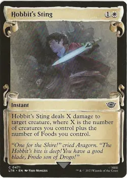 Hobbit's Sting 471 Common MTG Lord of the Rings Tales Middle Earth NM/MT - Image 1