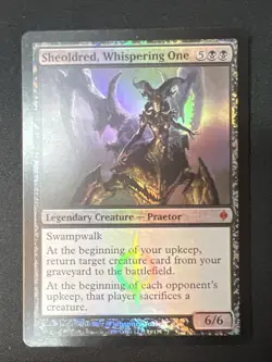 MTG Sheoldred, Whispering One [FOIL] - New Phyrexia - LIGHTLY PLAYED - Image 1