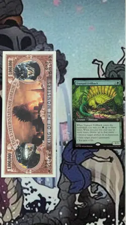 MTG Tranquil Frillback Aftermath 0164 MAT Extended Foil NM/M 💀DeathCoronaNerd💀 - Image 1