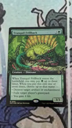 MTG Tranquil Frillback Aftermath 0164 MAT Extended Foil NM/M 💀DeathCoronaNerd💀 - Image 2