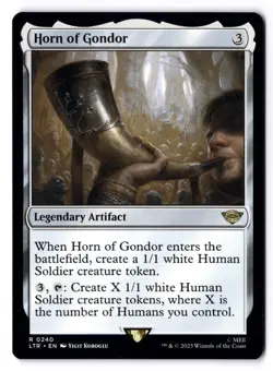 Horn Of Gondor NM* the Lord Of The Rings ENGLISH 0240 mtg -UnltdCards - Image 1