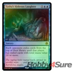 Foil Tasha's Hideous Laughter M/NM Magic MTG Adventures In The Forgotten Realms - Image 1
