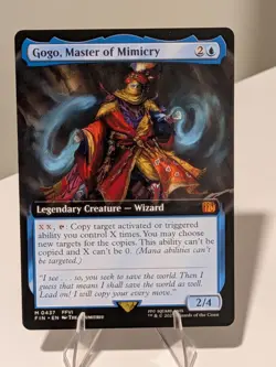 Gogo, Master of Mimicry Extended Art Regular: Final Fantasy MTG (NM) - Image 1