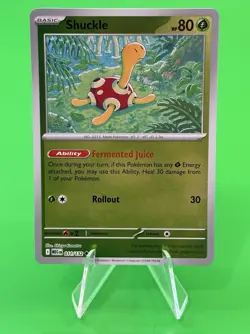 Pokemon Shuckle Mega Evolution Reverse Holo Uncommon 011/132 NM!!! - Image 1