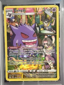 2022 Pokemon Swsh FA/Gengar Lost Origin PSA 8 - Image 2