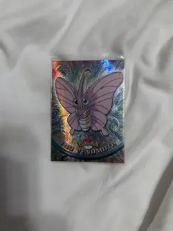 2000 Pokemon Topps Chrome Series 1 #49 Venomoth Spectra Chrome NM - Image 1