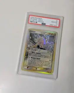 2005 POKEMON EX DELTA SPECIES JOLTEON #7 HOLO PSA 10 GEM MINT READ DESCRIPTION - Image 5