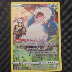 Snorlax TG10/TG30 Pokemon TCG Lost Origin Trainer Gallery Ultra Rare Holo LP/NM - Image 1