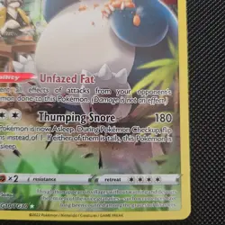 Snorlax TG10/TG30 Pokemon TCG Lost Origin Trainer Gallery Ultra Rare Holo LP/NM - Image 5