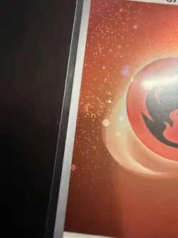 Basic Fire Energy 002 - Pokemon 151 - HD Cosmos Holo HD Swirl - Image 3