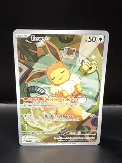 Pokemon Eevee Full Art Black Star Promo SVP 173 B - Image 1