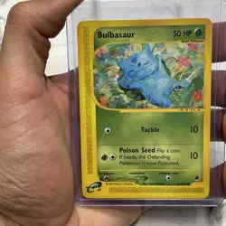 Pokemon TCG Card - Bulbasaur 94/165 Expedition Base Set Common LP+ Vintage Vtg - Image 1