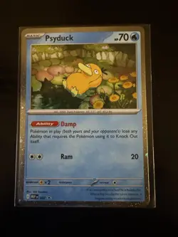 Pokemon Mega Evolution - Psyduck #007 - Black Star Promo - Image 1