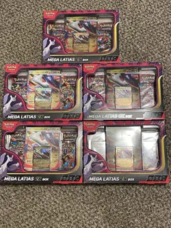 Pokemon MEGA LATIAS EX Collection Box Factory Sealed 5 Box Lot - Image 4