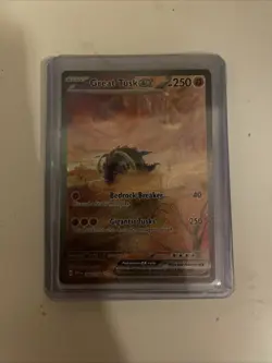 Pokemon TCG Great Tusk ex 246/198 Scarlet & Violet Special Illustration Rare NM - Image 1