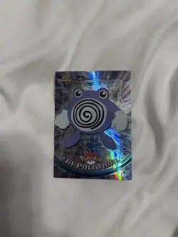 Topps Chrome 2000 Pokemon Series 1 #61 Poliwhirl NM Condition - Image 1