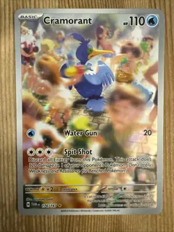 Cramorant - 176/167 - Pokemon Twilight Masquerade Illustration Rare NM - Image 1