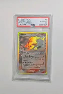 Pokemon Flareon EX Delta Species Holo Rare #5 PSA 10 Gem Mint READ DESCRIPTION - Image 2