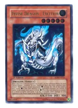Yugioh! HP Divine Dragon - Excelion - SOI-EN033 - Ultimate Rare - 1st Edition He - Image 1
